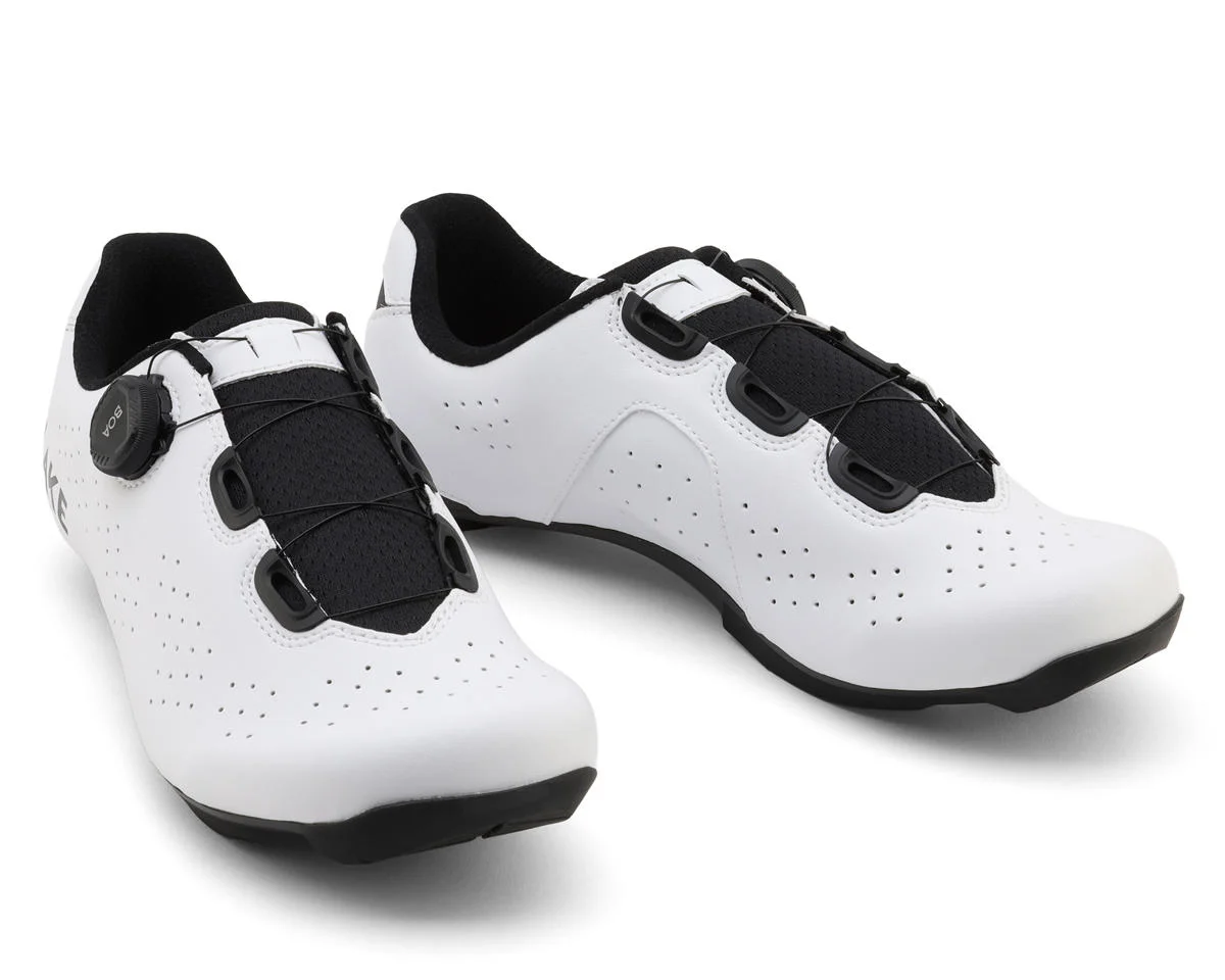 Lake Cycling CX178 Road Shoes (White/Black) (42) - view 4